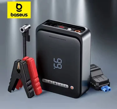 בוסטר התנעה לרכב וקומפרסור Baseus