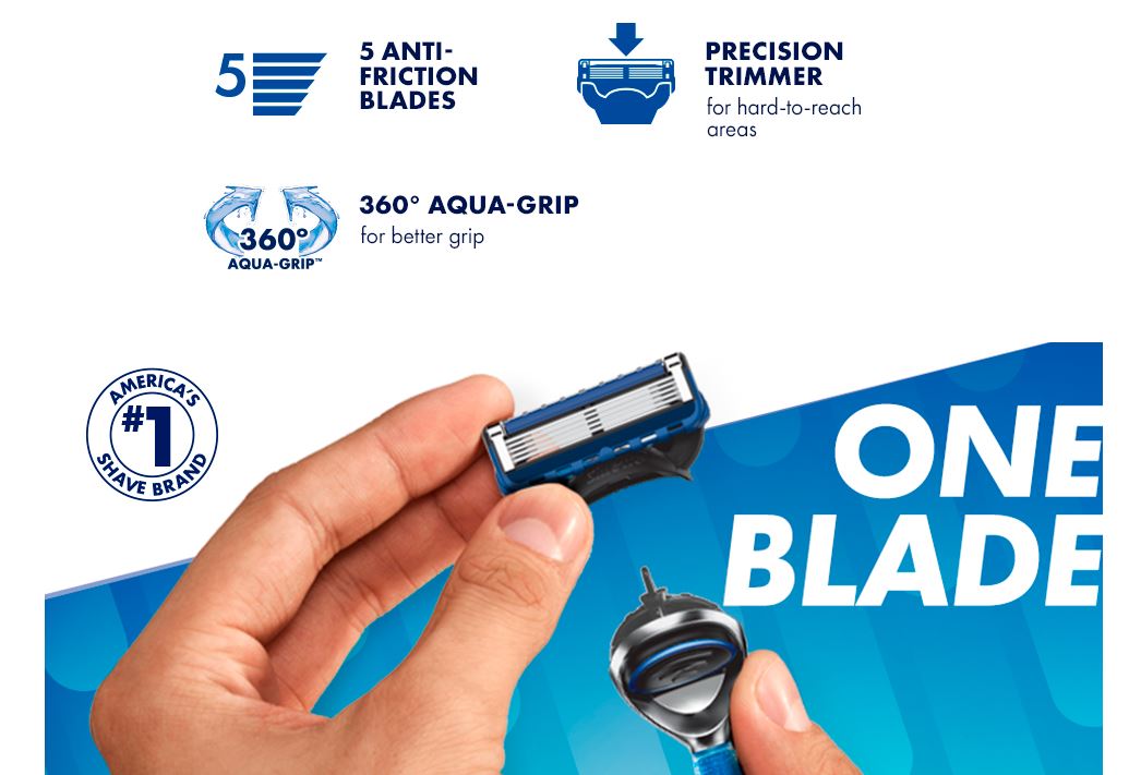 סכיני גילוח Gillette5