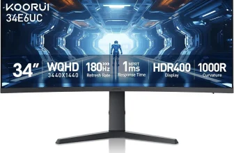 מסך מחשב KOORUI Ultrawide 34E6UC