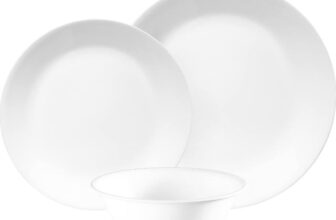 Corelle Winter Frost White ל 4 סועדים 