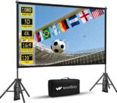 מסך למקרן Wootfairy בגודל 120 אינץ’ כולל מעמד