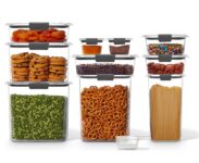 Rubbermaid Brilliance סט 10 קופסאות 