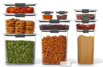Rubbermaid Brilliance סט 10 קופסאות 