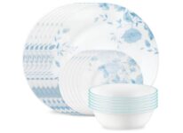 סט 18 חלקים Corelle Blue Bouquet ל 6 אנשים