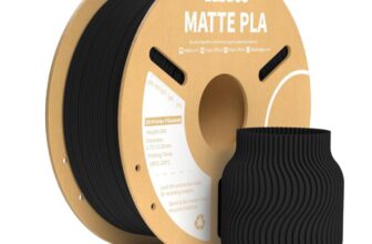 סליל PLA למדפסת תלת מימד 1 ק”ג ELEGOO צבע שחור מט