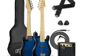 גיטרה חשמלית לילדים 3rd Avenue גודל 1/4