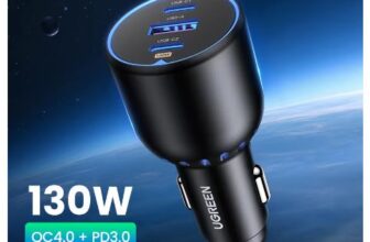 מטען לרכב טעינה מהירה UGREEN 130W