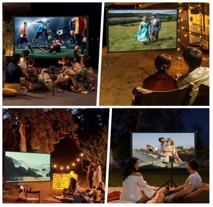 מסך למקרן  AHOLON PS120