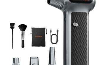 WOLFBOX MF200 מפוח אלחוטי נייד