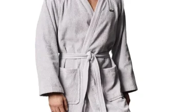 חלוק רחצה 100% כותנה Lacoste