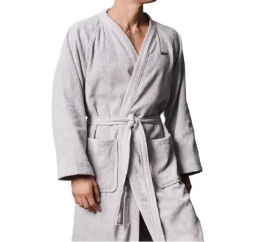 חלוק רחצה 100% כותנה Lacoste