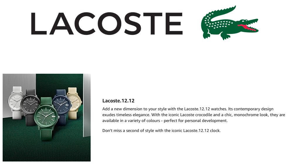 Lacoste 2001212