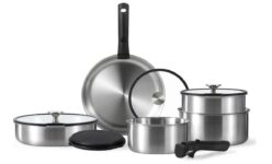 סט 12 חלקים סירים ומחבתות Carote