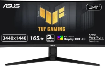מסך מחשב גיימינג קעור 34″ ASUS TUF VG34VQL1B