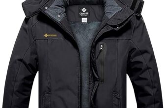 מעיל חורף עם קפוצון לגברים מבית GEMYSE