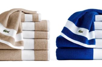 סט 6 מגבות Lacoste 