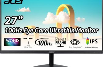 מסך מחשב Acer SB272U Ebiip "27 WQHD