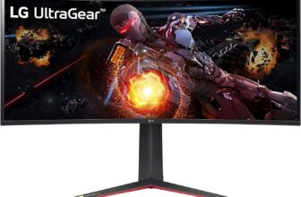 מסך מחשב קעור 34 אינץ LG 34GP950G-B