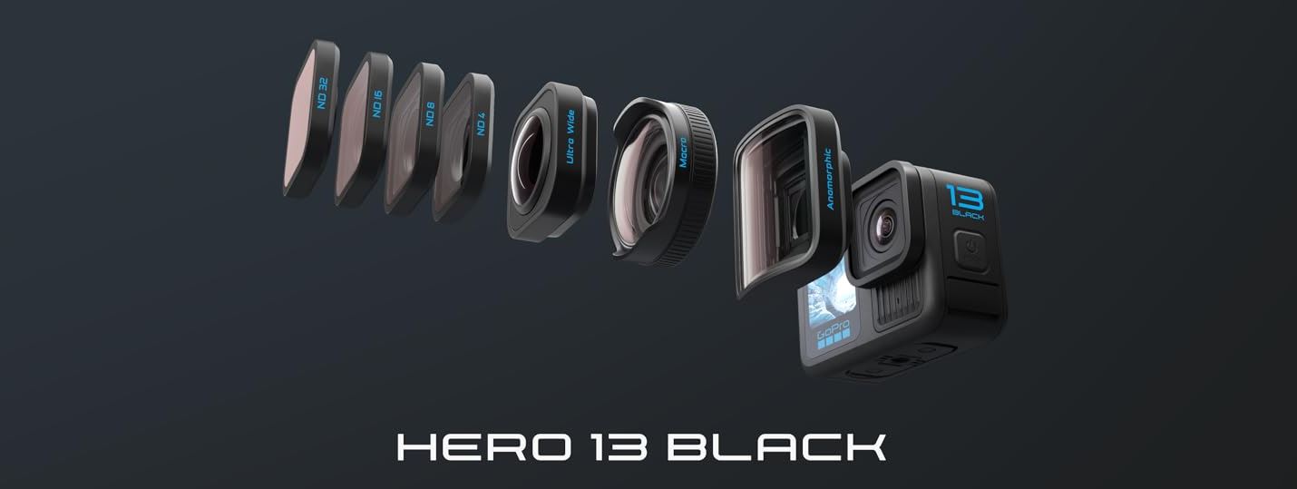 באנדל GoPro HERO13 כולל 3 סוללות