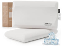 זוג כריות שינה אורטופדיות עם קצף זכרון