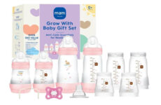 סט 11 חלקים MAM לגיל 0-4 חודשים צבע ורוד
