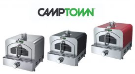 טאבון גז מקצועי עם גריל גז CAMPTOWN