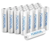 24 סוללות AAA נטענות POWEROWL