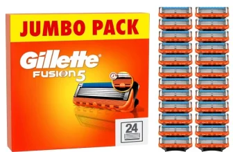 מארז 24 סכיני גילוח 5 Gillette Fusion