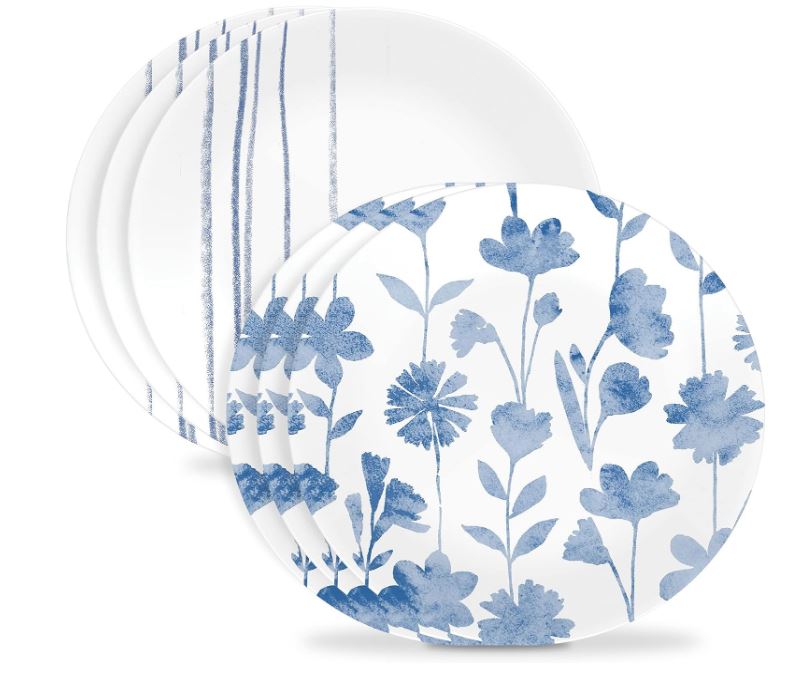 Servizio 12 Pezzi 4 Persone Set Stoviglie Corelle Lia 12 Pezzi