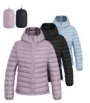 מעיל Pioneer Camp עם קפוצ’ון לנשים