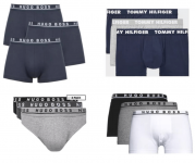 מארזי 3 תחתונים Hugo Boss ו- Tommy Hilfiger לגבר