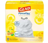 שקיות אשפה Glad ForceFlex ניחוח לימון