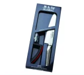 סט סכין שף Global G2 ומשחיז G2220BR