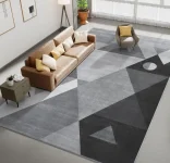 שטיח מודרני בעיצוב גיאומטרי