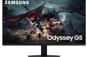 מסך מחשב גיימינג 32″ SAMSUNG Odyssey G50D