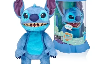 בובת סטיץ אינטראקטיבית RealFX Disney Stitch