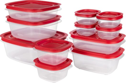 11 קופסאות Rubbermaid EasyStore