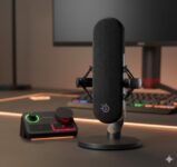 מיקרופון גיימינג SteelSeries Alias Pro XLR