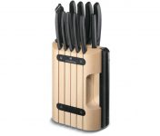 בלוק סכינים 11 חלקים Victorinox Swiss Classic 6.7153.11 במעמד מהודר