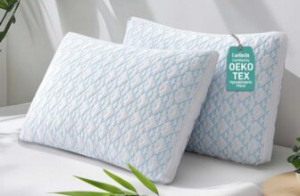 זוג כריות Caelorin מילוי ספוג זיכרון     