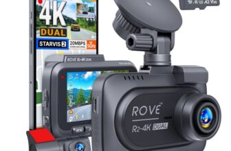 מצלמת רכב דואלית ROVE R2-4K