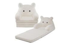 ספת ילדים מתקפלת בצורת דובי