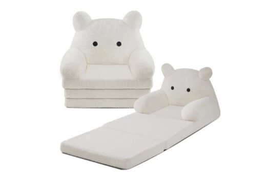 ספת ילדים מתקפלת בצורת דובי