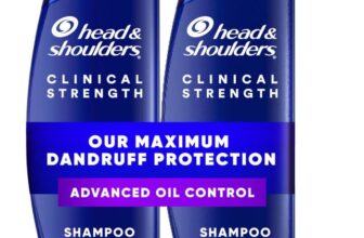 שמפו קליני Head & Shoulders לסבוריאה וטיפוח הקרקפת מארז 2 בקבוקים 400 מ"מ לבקבוק