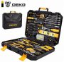 ארגז כלים 168 חלקים DEKO במזוודה מהודרת