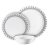 סט Corelle City Block קורנינג 12 חלקים, מתאים ל 4 סועדים