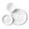 סט 18 חלקים Corelle ל 6 סועדים דגם Terrazzo Rosa אמזון ארה”ב