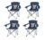 4 כיסאות קמפינג Air Flow מבית GO NATURE