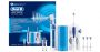באנדל Oral-B הכולל מברשת שיניים חשמלית Oral-B PRO 3000 עם 3 ראשים ומכשיר ניקוי בסילון Oxyjet
