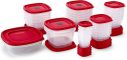 סט 30 קופסאות אחסון Rubbermaid Easy Find Lids
